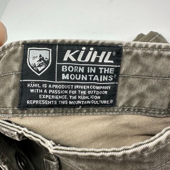 Kuhl Gray Vintage Distressed Ryder Straight Carpenter Pants 34X32 - Picture 14 of 16